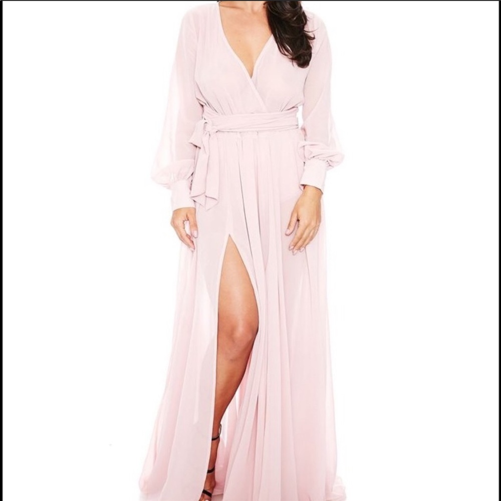 Naked Wardrobe 'Love me to the Maxi" Dress